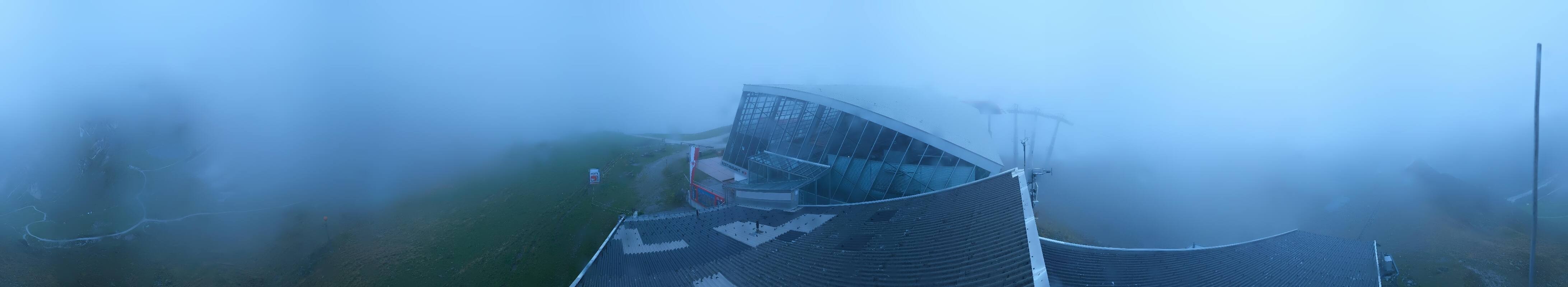 Archiv Foto Webcam Axamer Lizum: Bergstation Olympiabahn