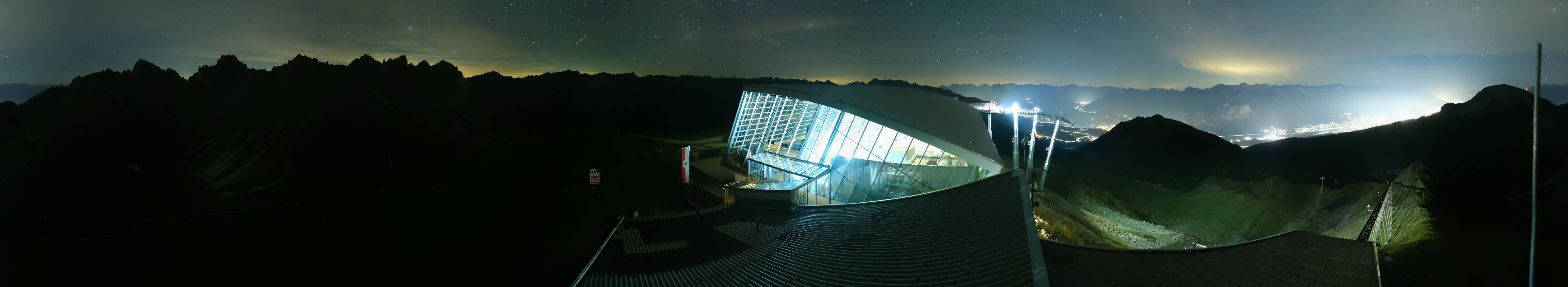 Archiv Foto Webcam Axamer Lizum: Bergstation Olympiabahn
