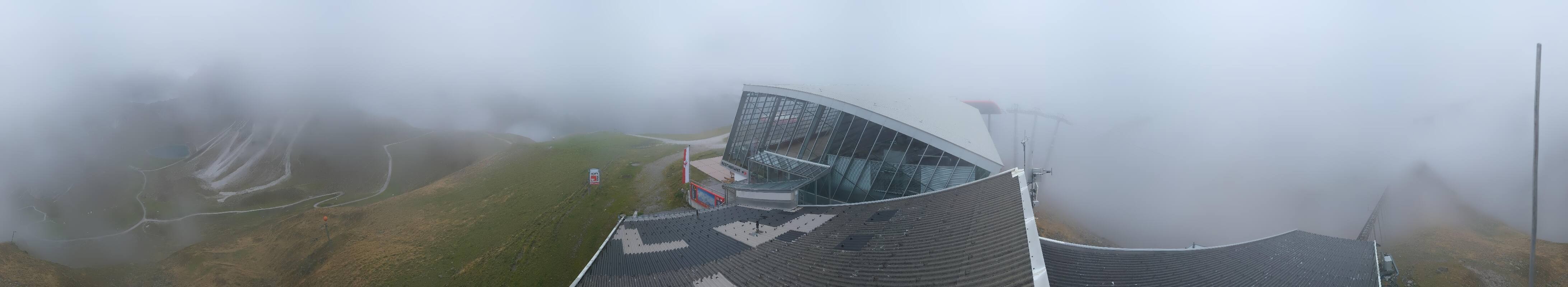 Archiv Foto Webcam Axamer Lizum: Bergstation Olympiabahn