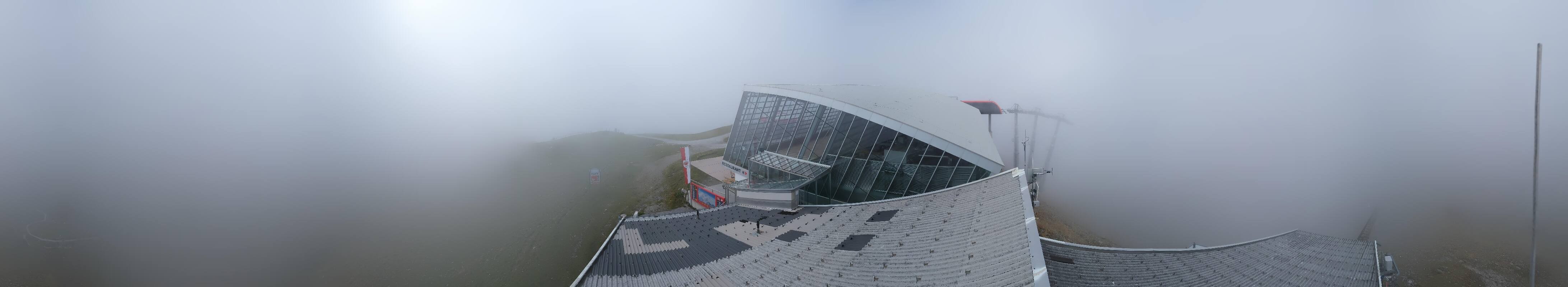 Archiv Foto Webcam Axamer Lizum: Bergstation Olympiabahn