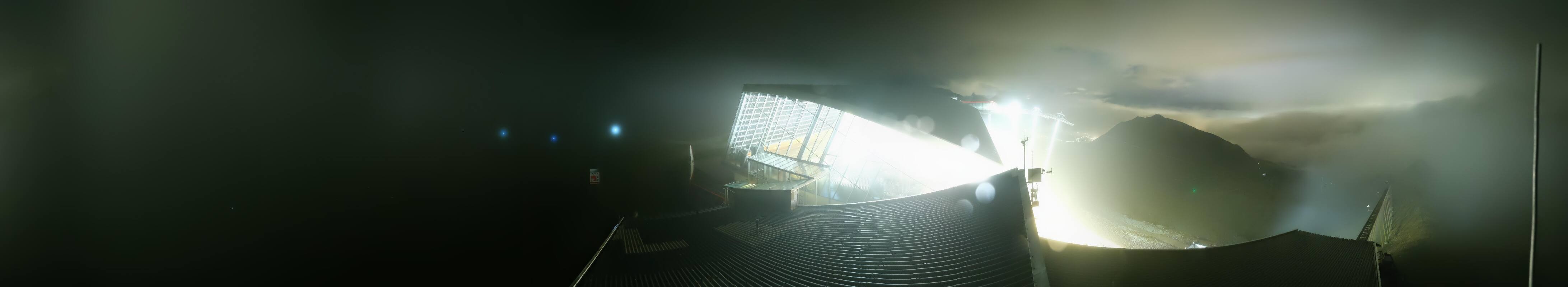 Archiv Foto Webcam Axamer Lizum: Bergstation Olympiabahn