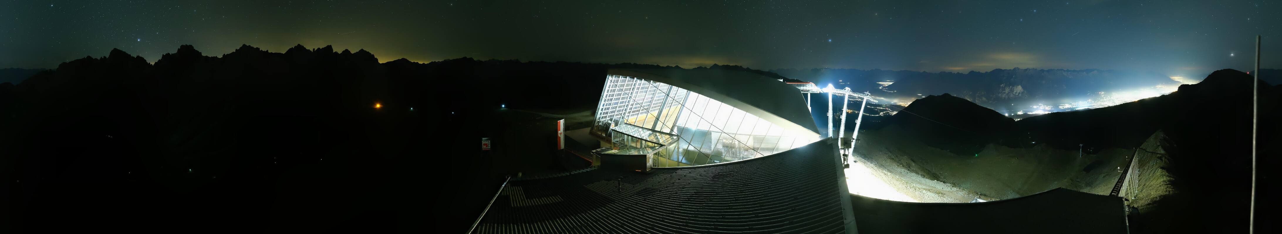 Archiv Foto Webcam Axamer Lizum: Bergstation Olympiabahn