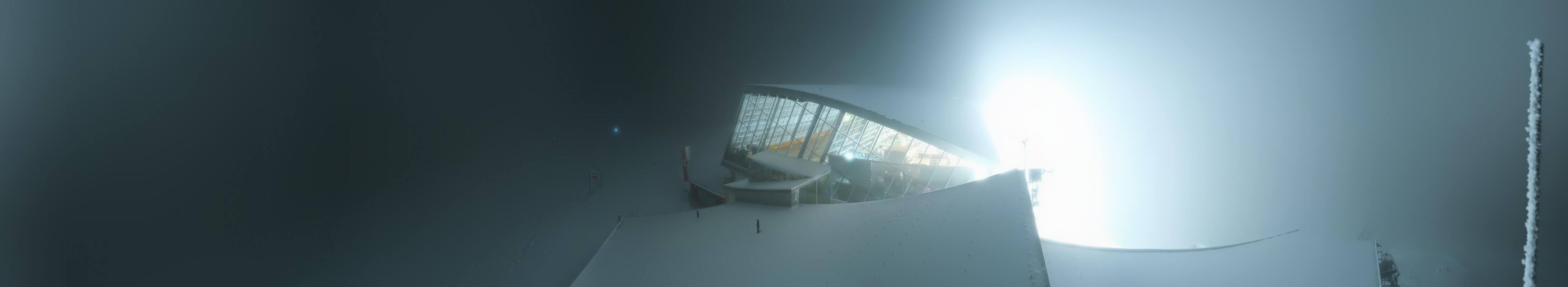 Archiv Foto Webcam Axamer Lizum: Bergstation Olympiabahn