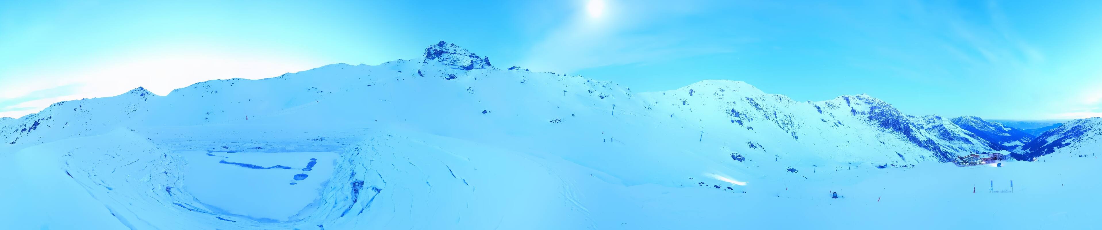 Archiv Foto Webcam Hochfügen - Speicherteich 8er Alm