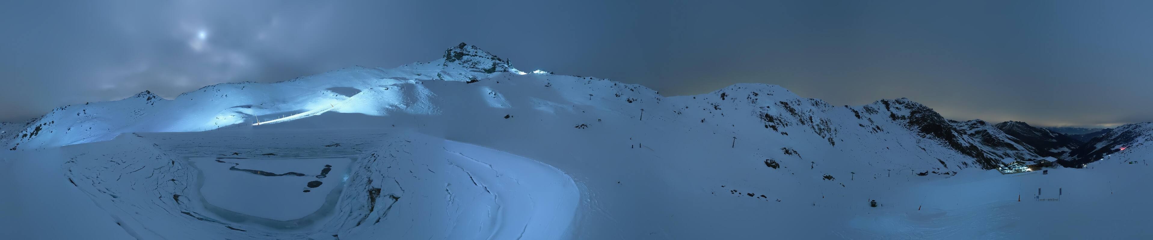 Archiv Foto Webcam Hochfügen - Speicherteich 8er Alm