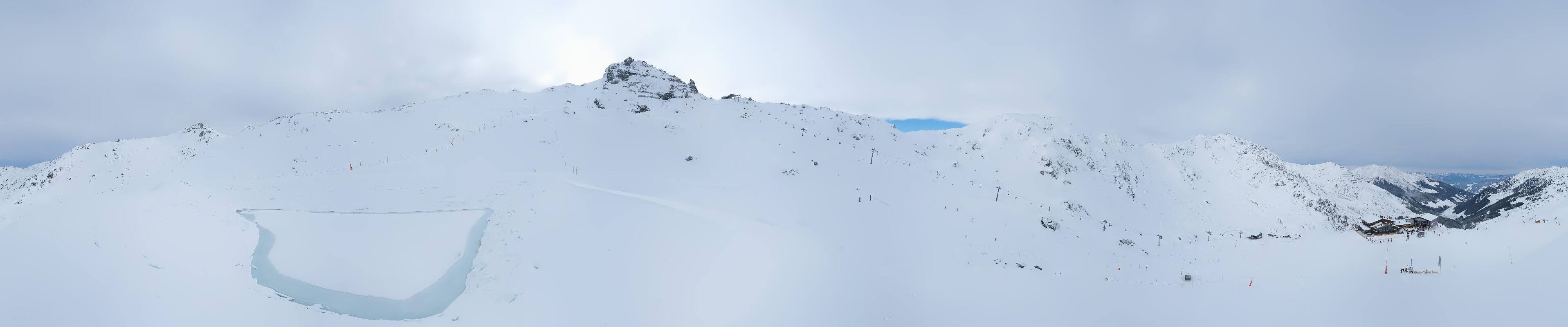 Archiv Foto Webcam Hochfügen - Speicherteich 8er Alm