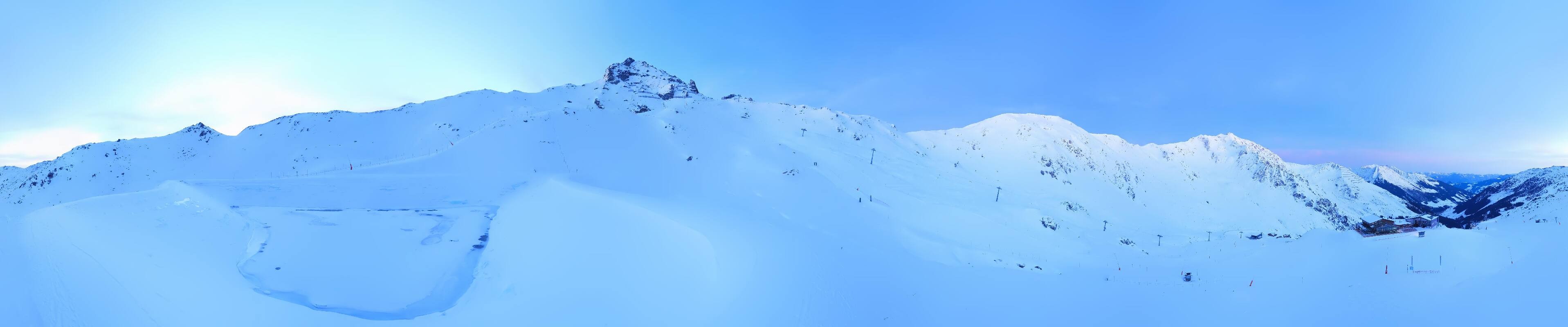 Archiv Foto Webcam Hochfügen - Speicherteich 8er Alm