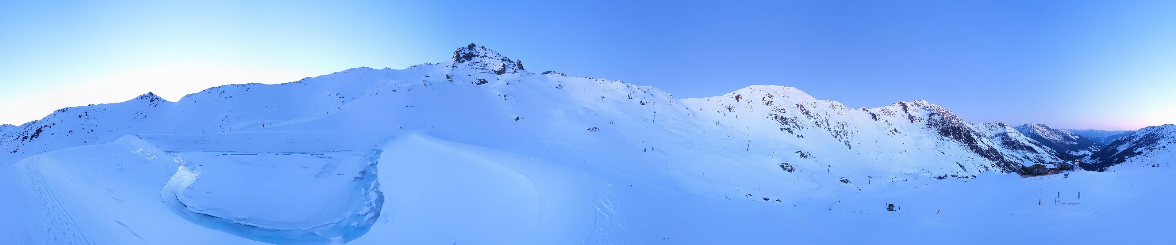 Archiv Foto Webcam Hochfügen - Speicherteich 8er Alm