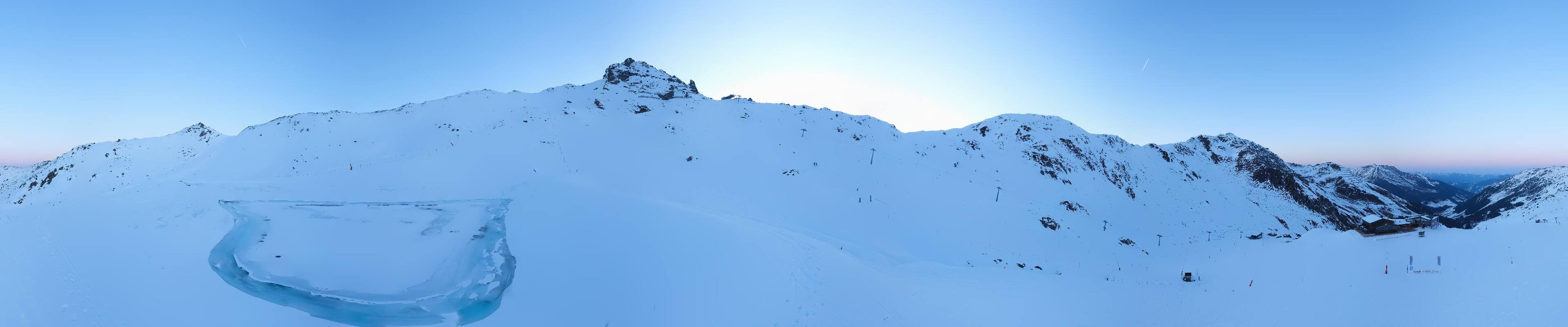 Archiv Foto Webcam Hochfügen - Speicherteich 8er Alm