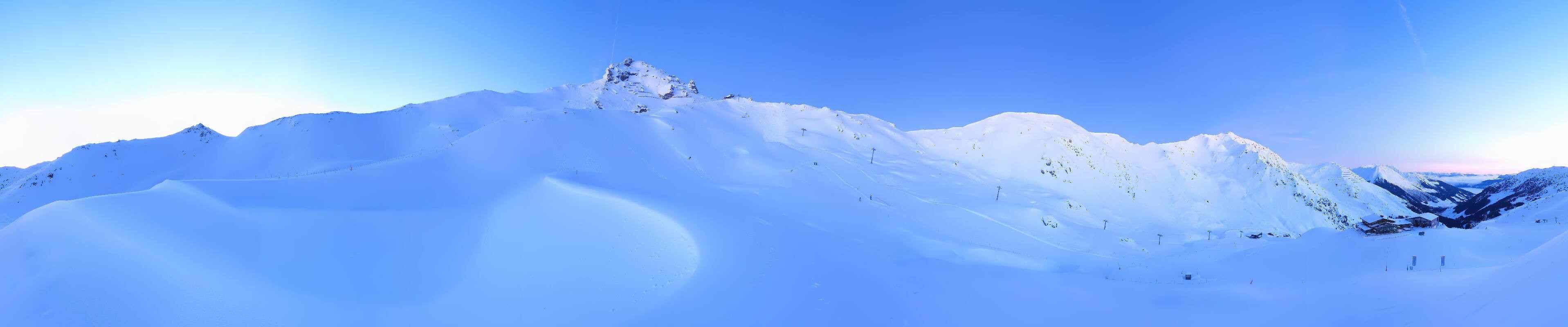 Archiv Foto Webcam Hochfügen - Speicherteich 8er Alm
