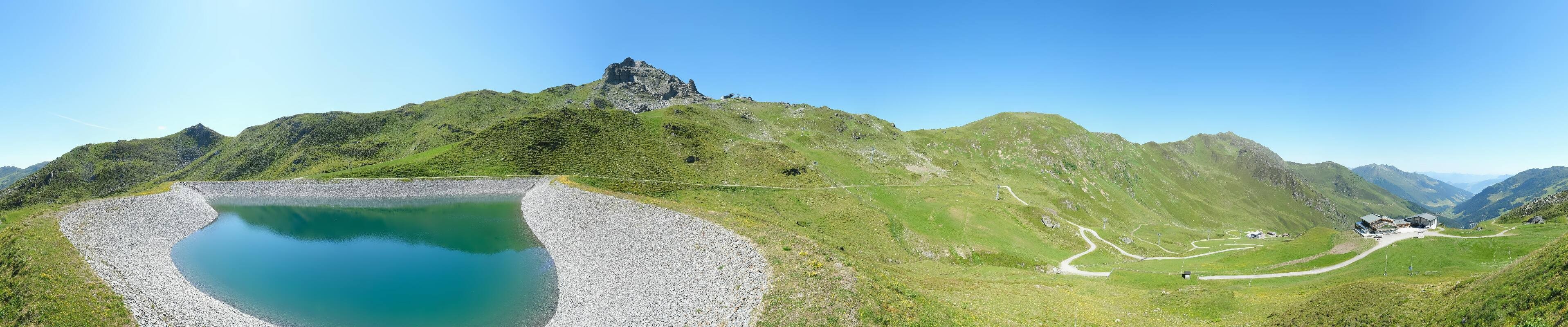 Archiv Foto Webcam Hochfügen - Speicherteich 8er Alm