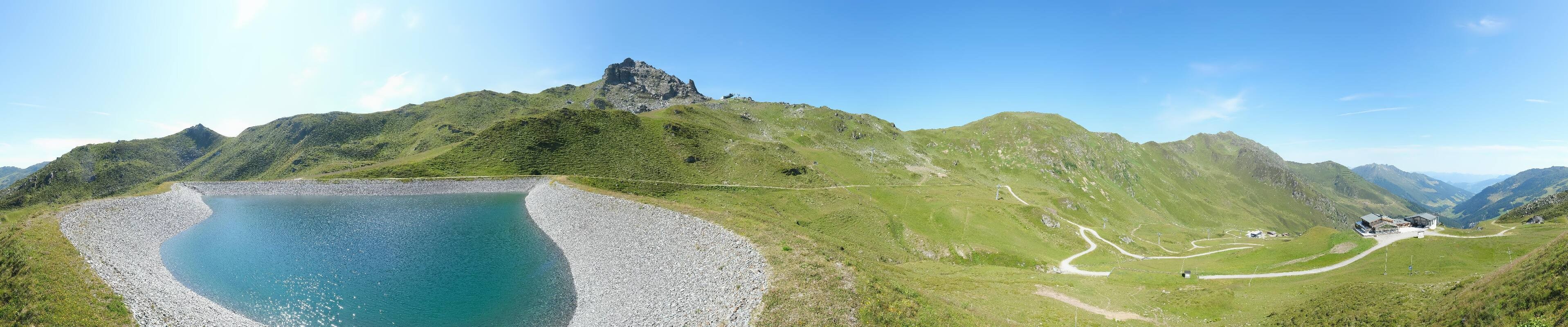 Archiv Foto Webcam Hochfügen - Speicherteich 8er Alm