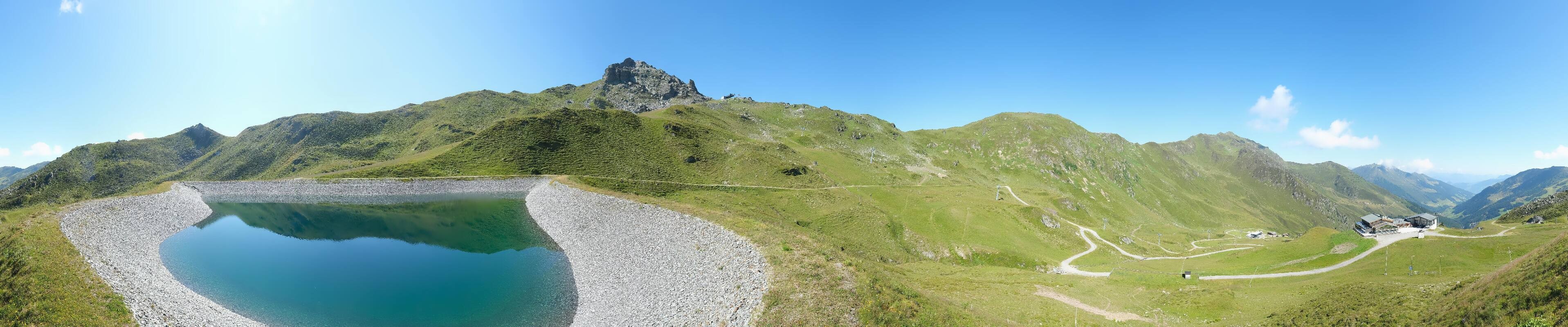 Archiv Foto Webcam Hochfügen - Speicherteich 8er Alm