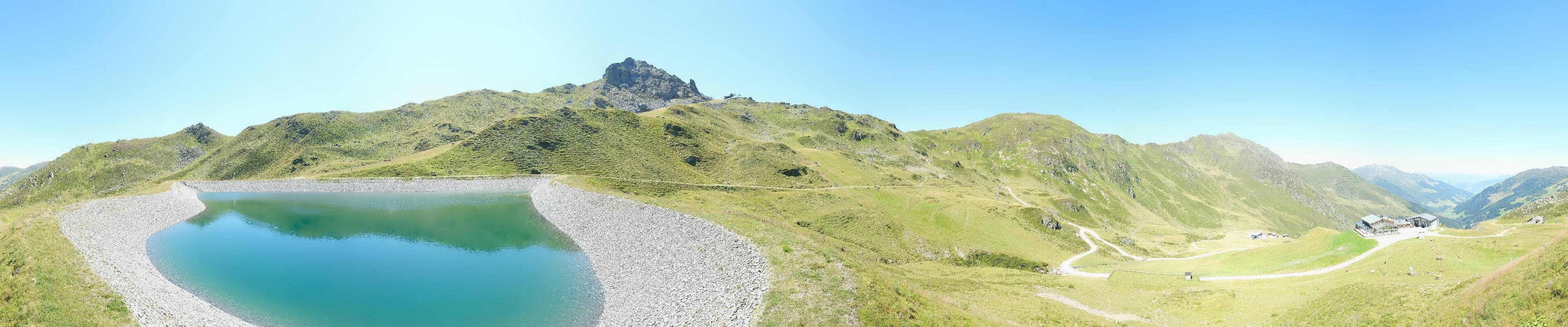 Archiv Foto Webcam Hochfügen - Speicherteich 8er Alm