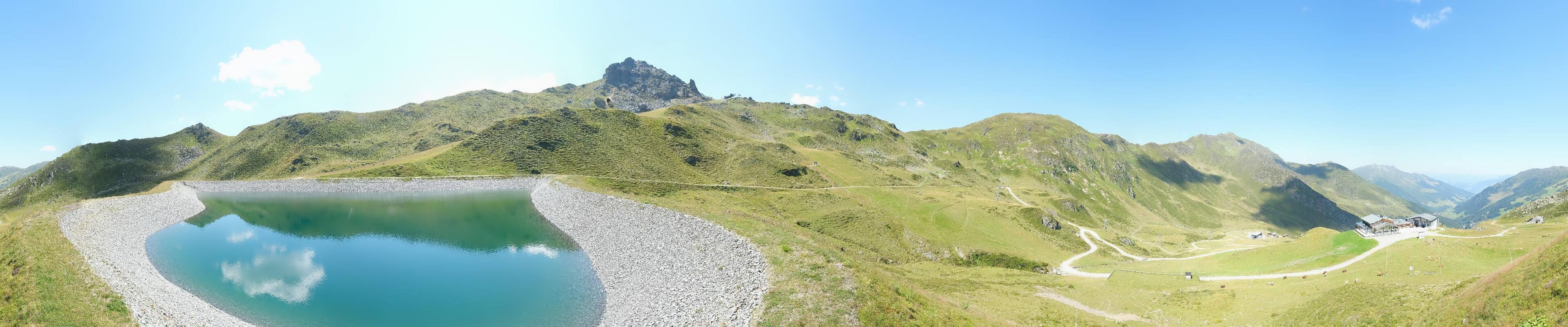 Archiv Foto Webcam Hochfügen - Speicherteich 8er Alm