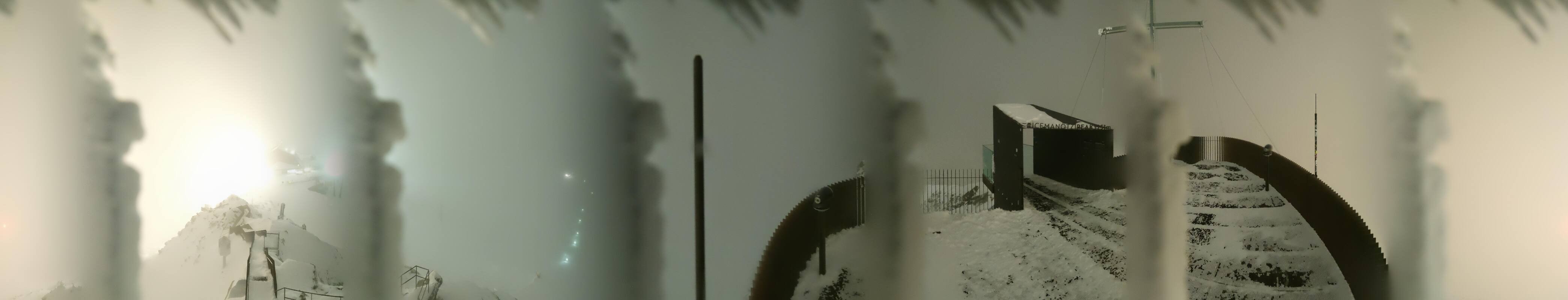 Archiv Foto Webcam Schnalstaler Gletscher - Aussichtsplattform Iceman Ötzi Peak