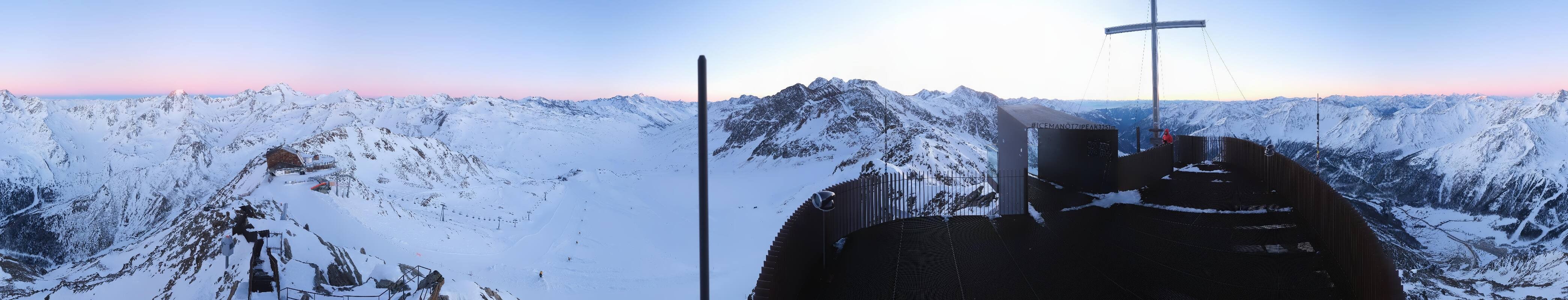 Archived image Webcam Val Senales Glacier - Iceman Ötzi Peak