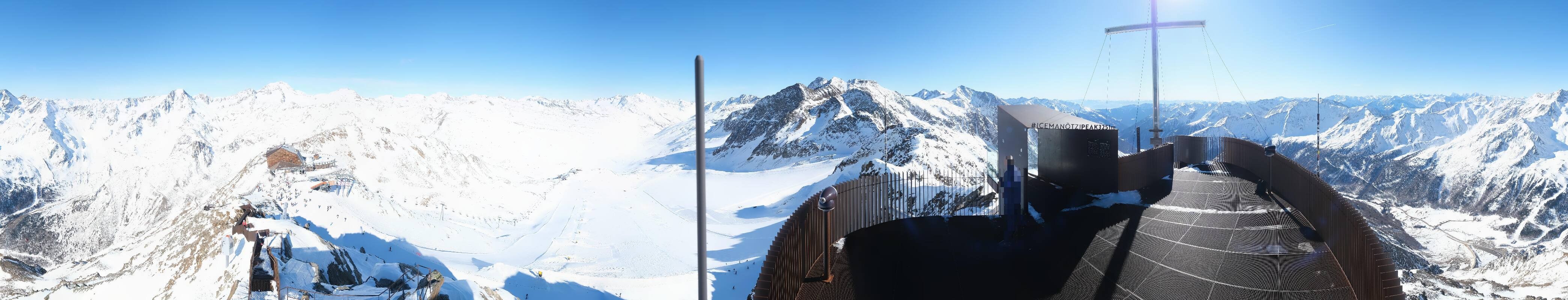 Archived image Webcam Val Senales Glacier - Iceman Ötzi Peak