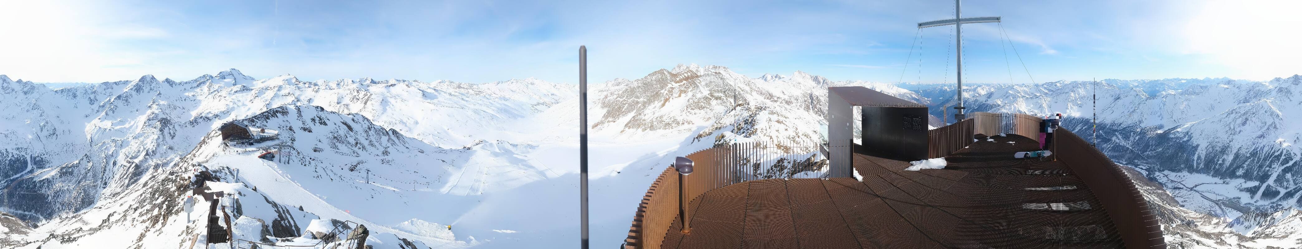 Archived image Webcam Val Senales Glacier - Iceman Ötzi Peak