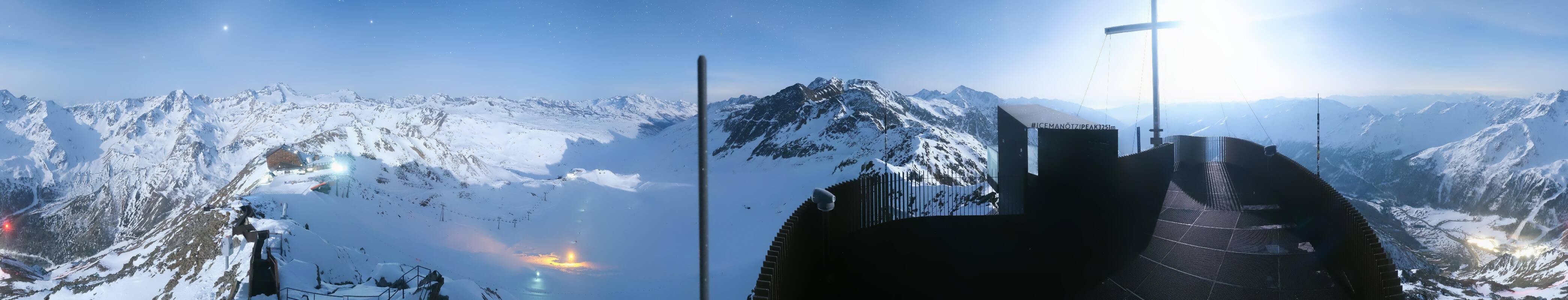 Archived image Webcam Val Senales Glacier - Iceman Ötzi Peak