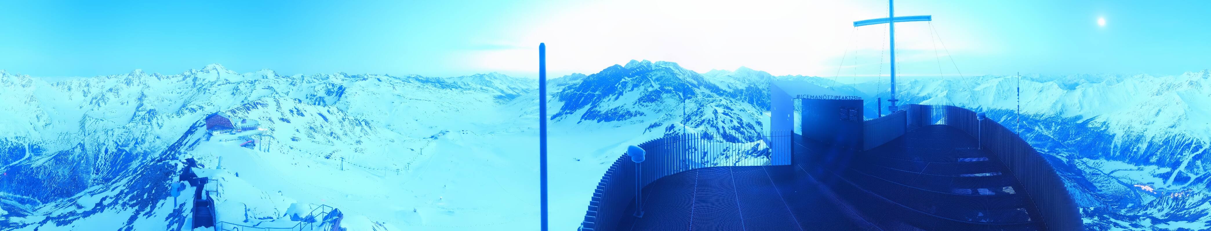 Archived image Webcam Val Senales Glacier - Iceman Ötzi Peak