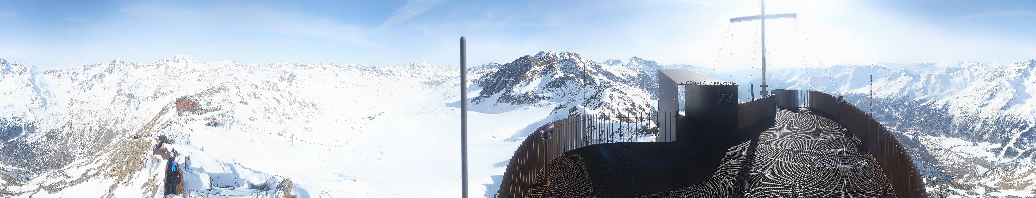 Archived image Webcam Val Senales Glacier - Iceman Ötzi Peak