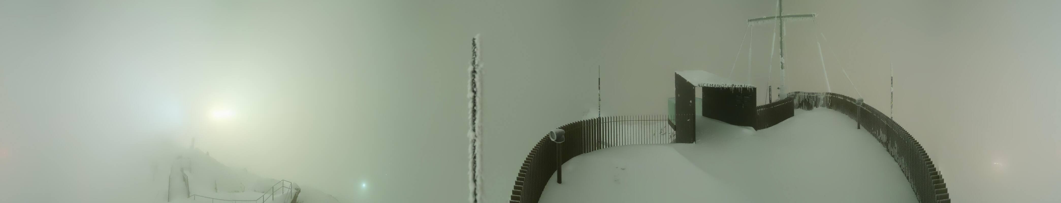 Archiv Foto Webcam Schnalstaler Gletscher - Aussichtsplattform Iceman Ötzi Peak