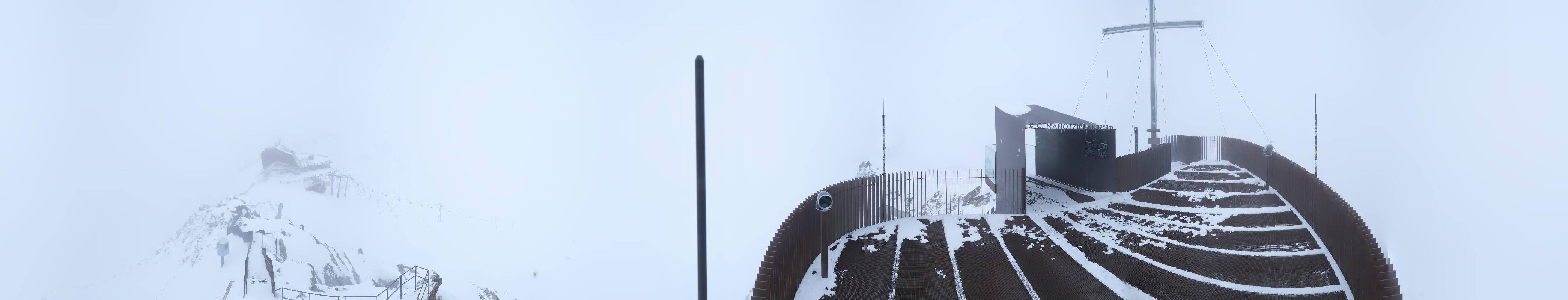 Archiv Foto Webcam Schnalstaler Gletscher - Aussichtsplattform Iceman Ötzi Peak