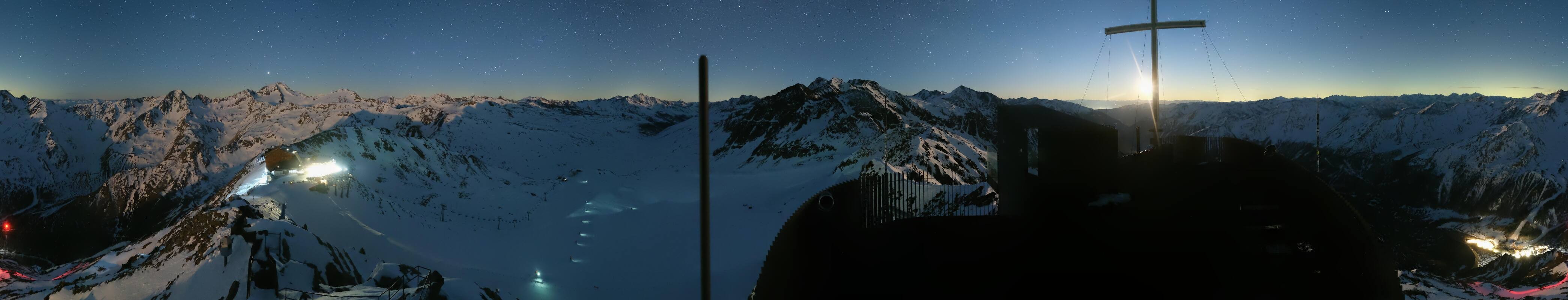 Archived image Webcam Val Senales Glacier - Iceman Ötzi Peak