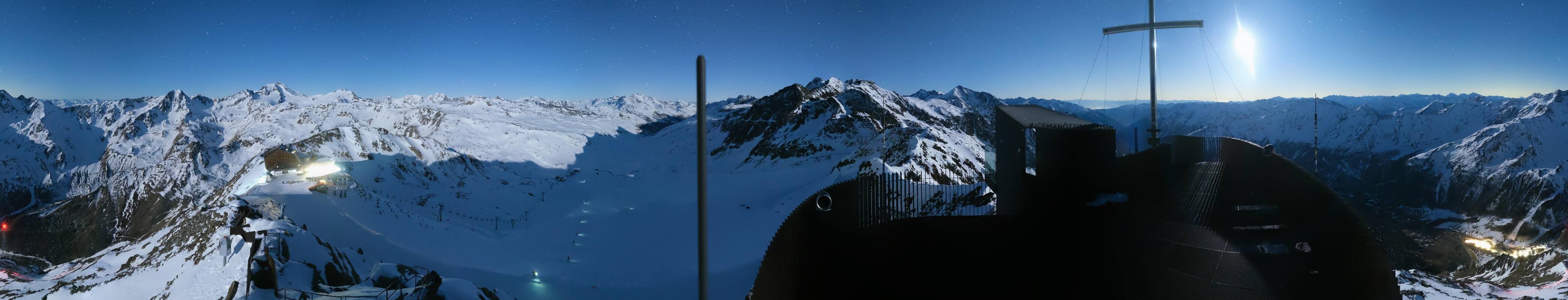 Archived image Webcam Val Senales Glacier - Iceman Ötzi Peak