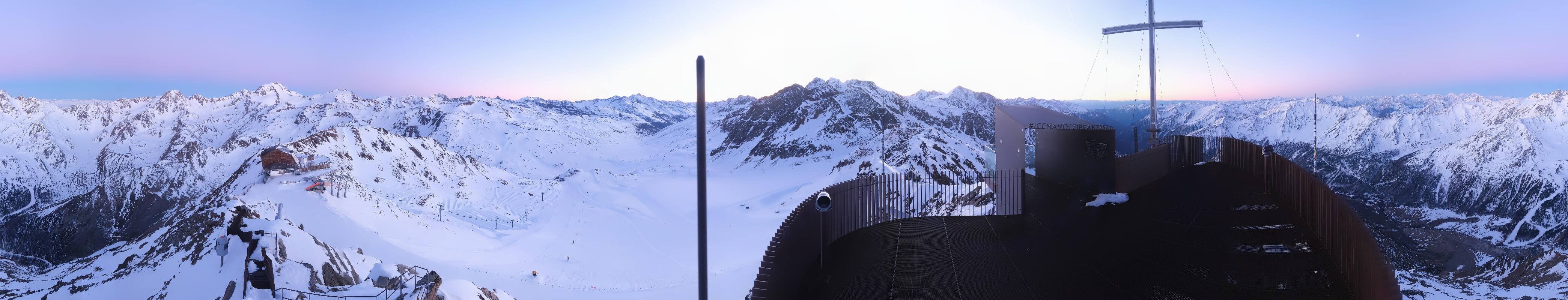 Archived image Webcam Val Senales Glacier - Iceman Ötzi Peak