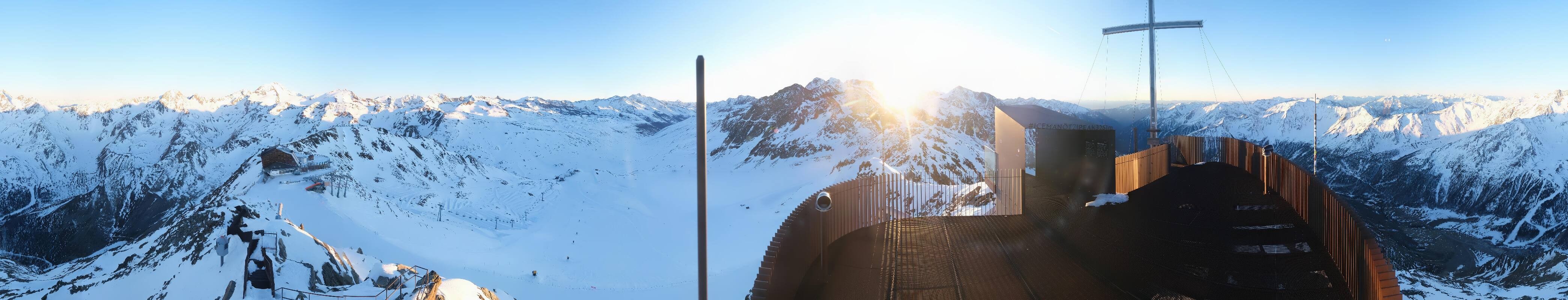 Archived image Webcam Val Senales Glacier - Iceman Ötzi Peak