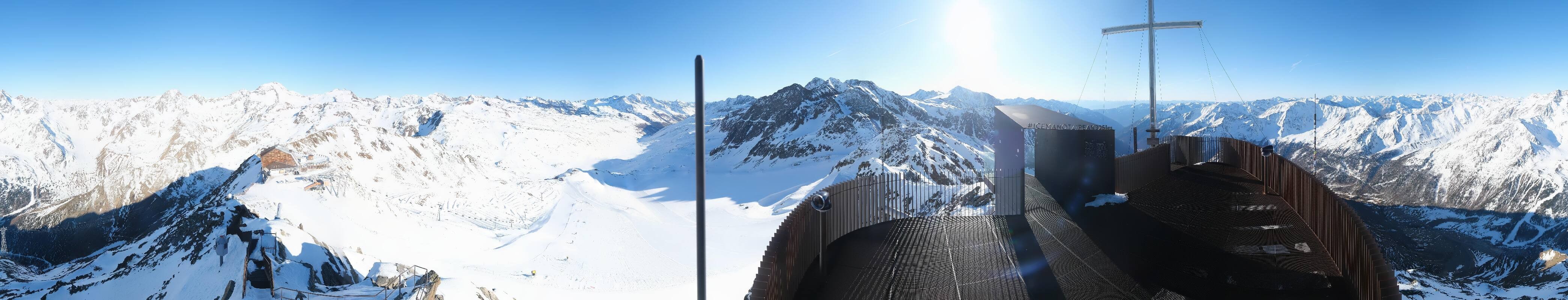 Archived image Webcam Val Senales Glacier - Iceman Ötzi Peak