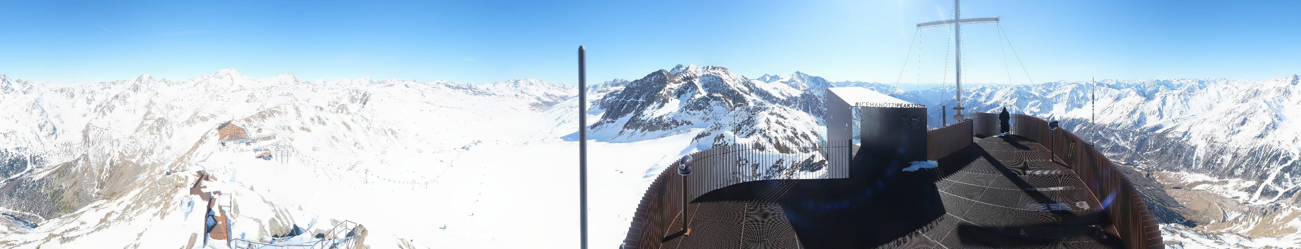 Archived image Webcam Val Senales Glacier - Iceman Ötzi Peak