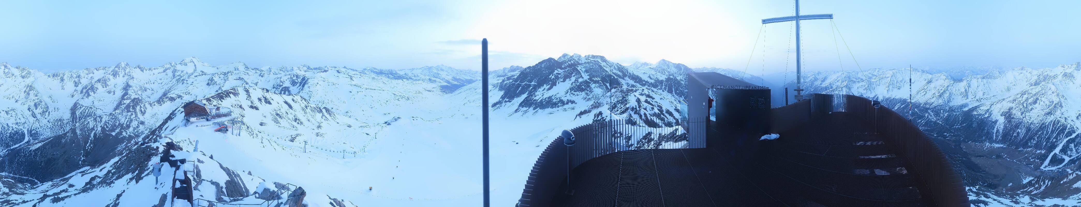 Archived image Webcam Val Senales Glacier - Iceman Ötzi Peak