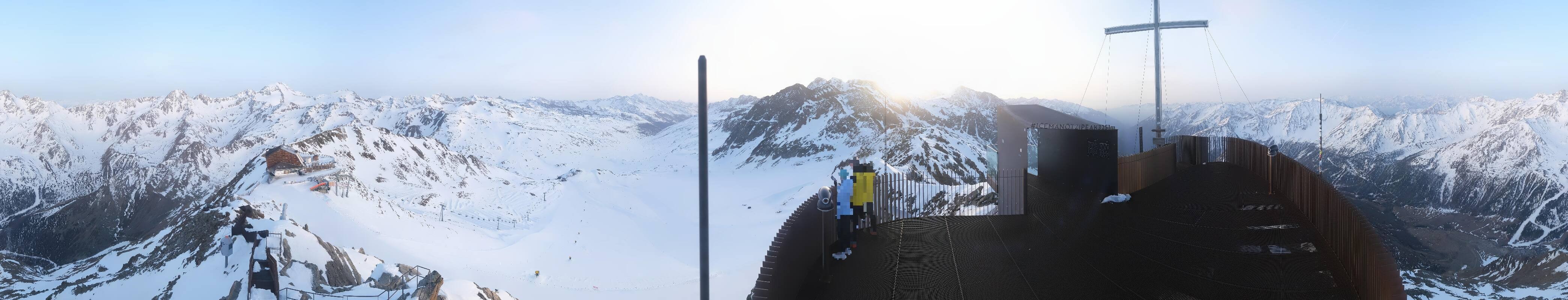 Archived image Webcam Val Senales Glacier - Iceman Ötzi Peak