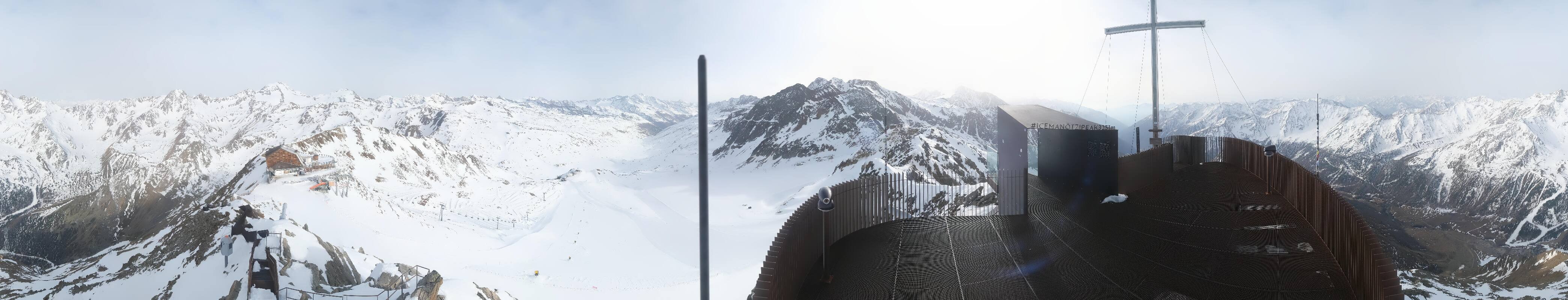 Archived image Webcam Val Senales Glacier - Iceman Ötzi Peak