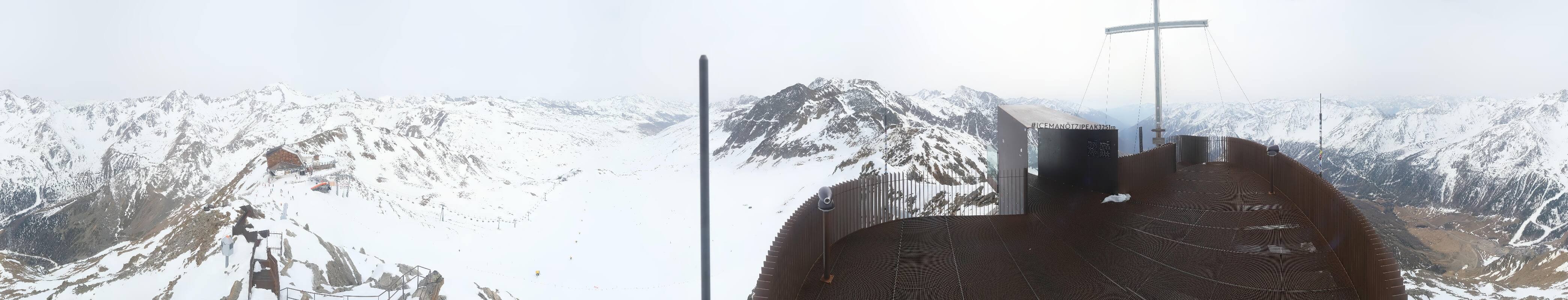 Archived image Webcam Val Senales Glacier - Iceman Ötzi Peak