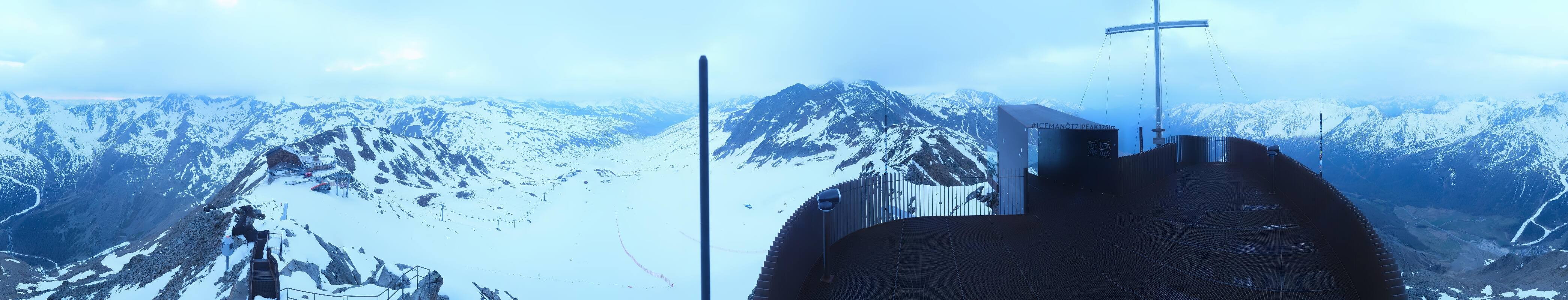 Archived image Webcam Val Senales Glacier - Iceman Ötzi Peak