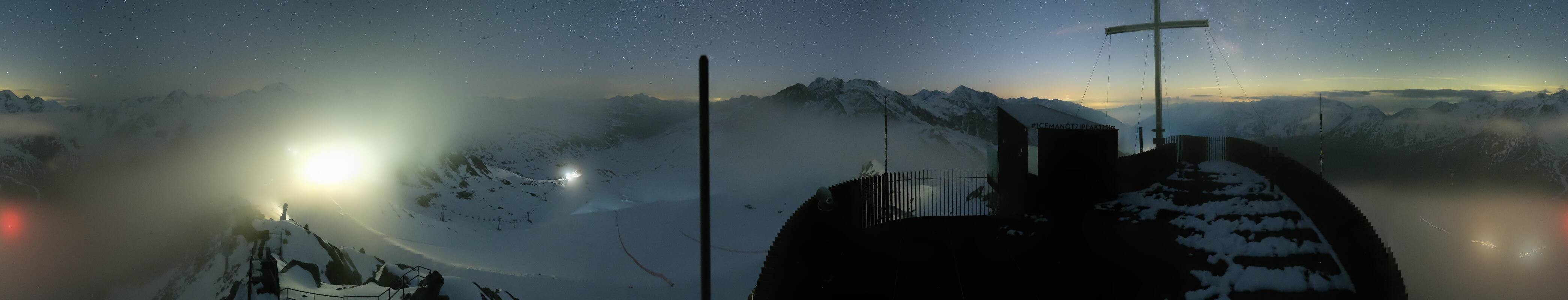 Archived image Webcam Val Senales Glacier - Iceman Ötzi Peak