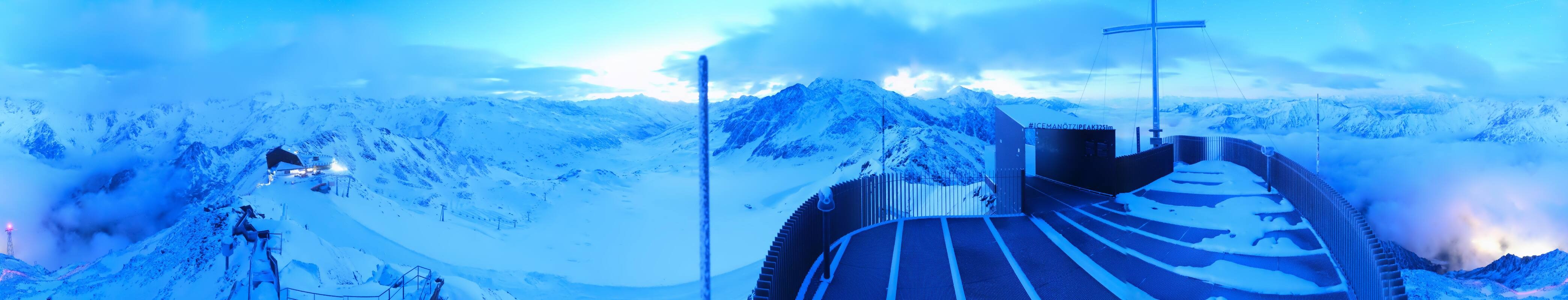Archived image Webcam Val Senales Glacier - Iceman Ötzi Peak