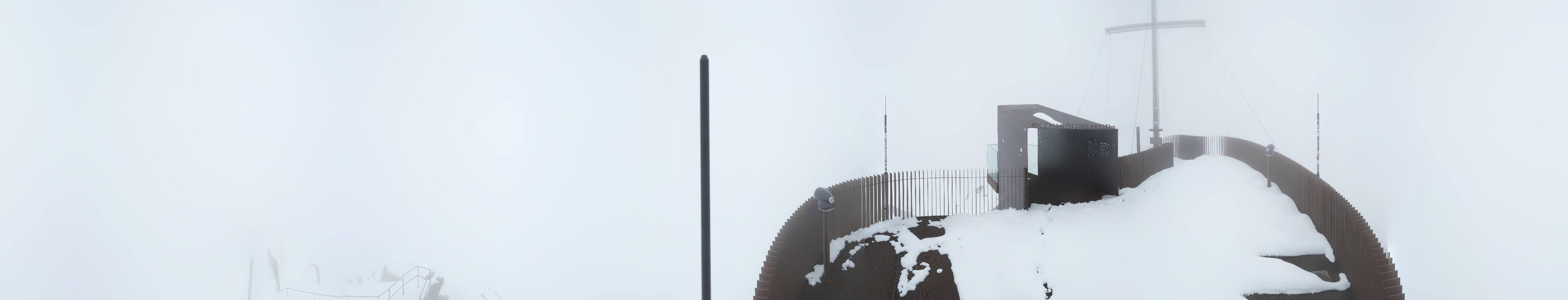 Archiv Foto Webcam Schnalstaler Gletscher - Aussichtsplattform Iceman Ötzi Peak