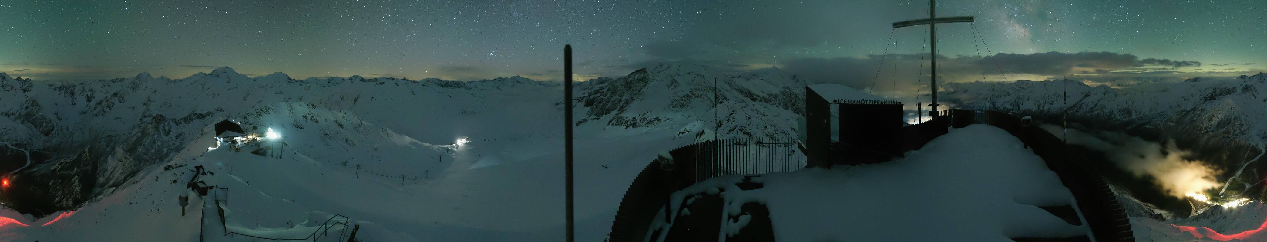 Archived image Webcam Val Senales Glacier - Iceman Ötzi Peak
