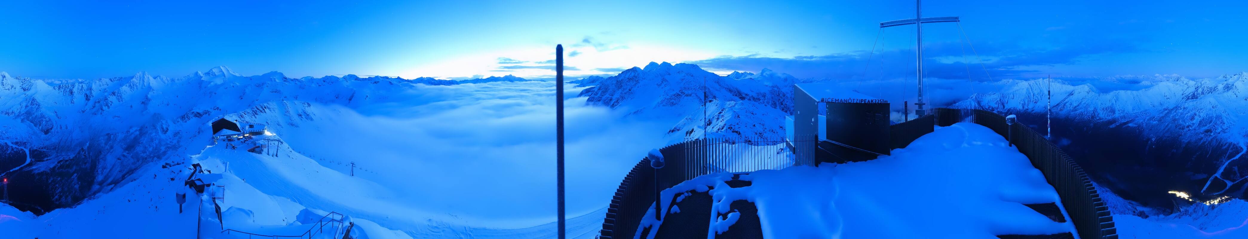 Archived image Webcam Val Senales Glacier - Iceman Ötzi Peak
