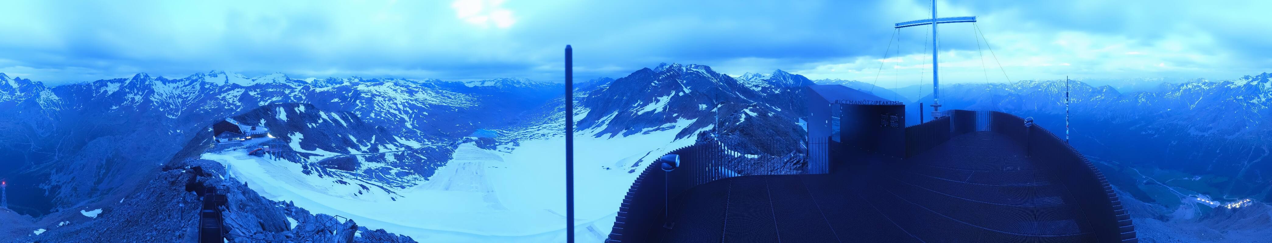 Archived image Webcam Val Senales Glacier - Iceman Ötzi Peak