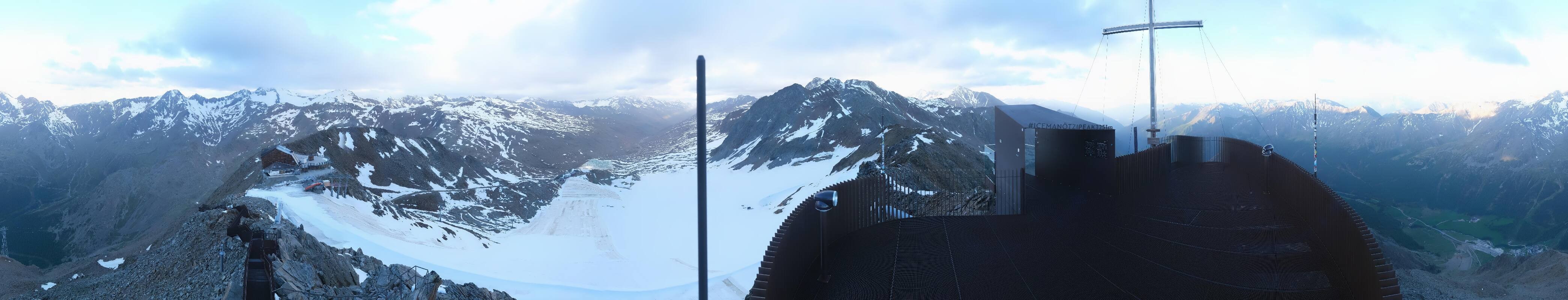 Archived image Webcam Val Senales Glacier - Iceman Ötzi Peak