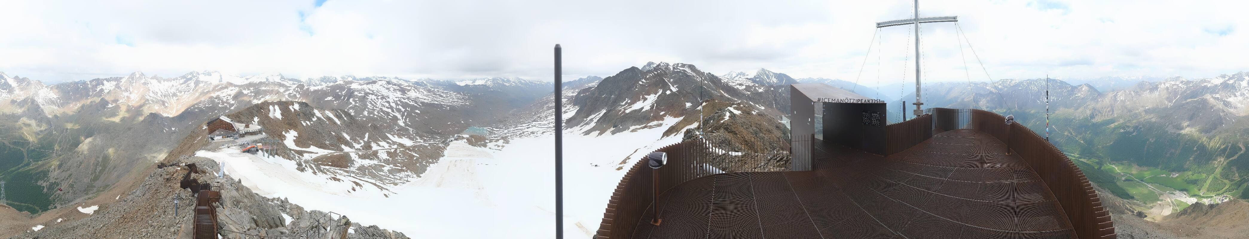 Archived image Webcam Val Senales Glacier - Iceman Ötzi Peak