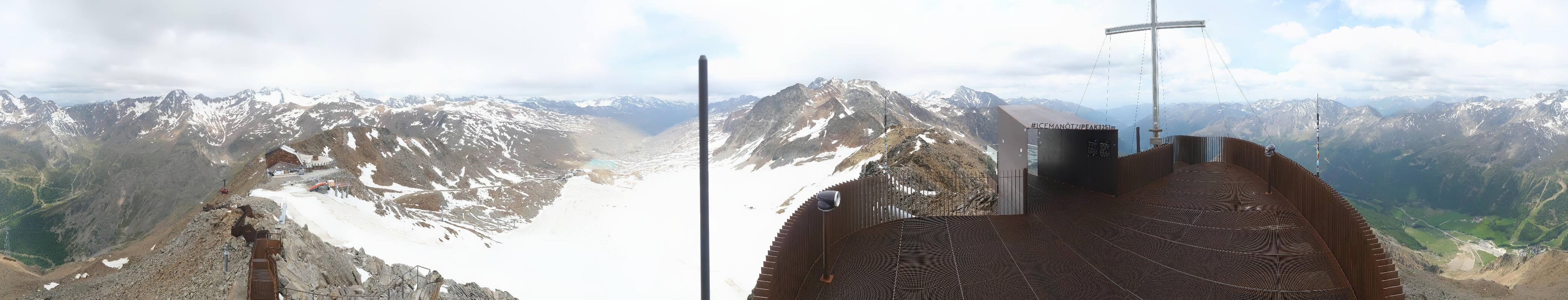 Archived image Webcam Val Senales Glacier - Iceman Ötzi Peak