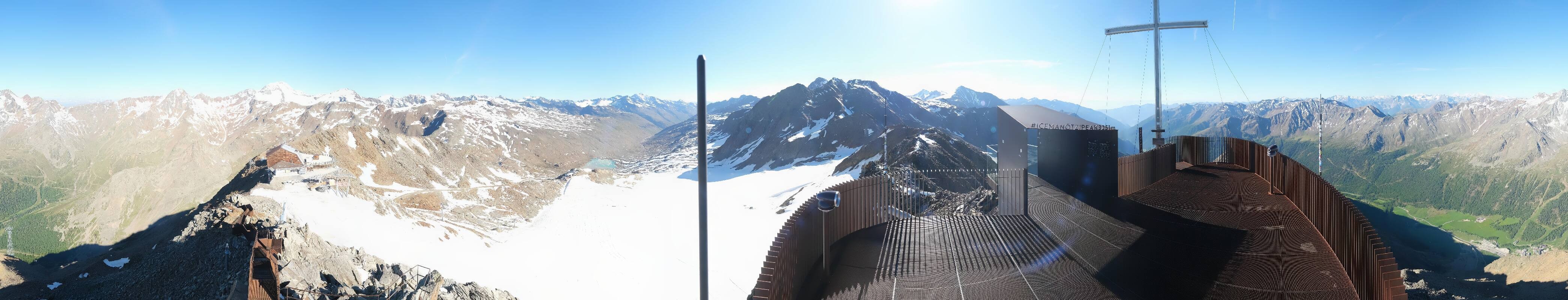Archived image Webcam Val Senales Glacier - Iceman Ötzi Peak