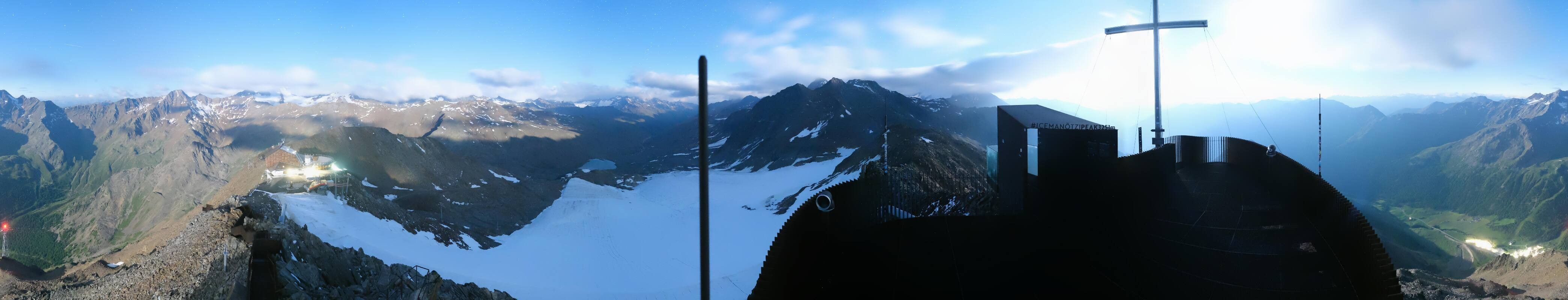 Archived image Webcam Val Senales Glacier - Iceman Ötzi Peak